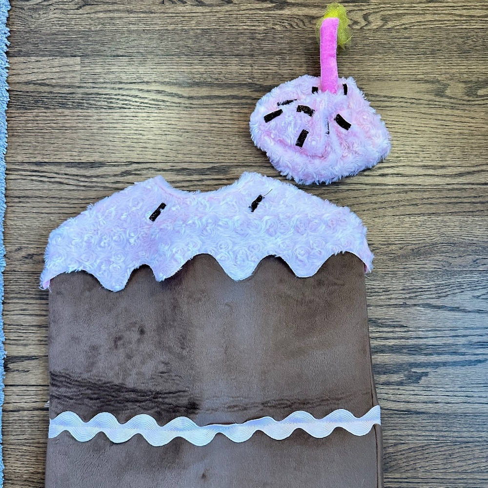 Kids piece of cake costume birthday cake costume size 4-8